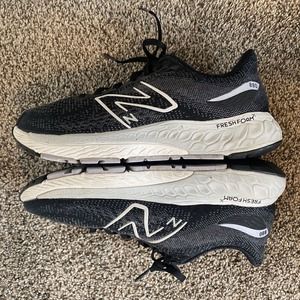 New Balance Fresh Foam X 880v12 Womens 8.5 Black Running Walking Sneakers